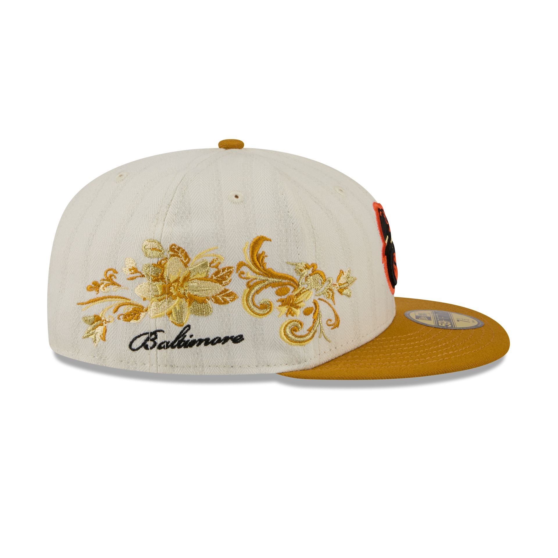 Baltimore Orioles Chrome Herringbone 59FIFTY Fitted Hat – New Era Cap
