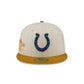 Indianapolis Colts Chrome Herringbone 59FIFTY Fitted Hat