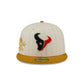 Houston Texans Chrome Herringbone 59FIFTY Fitted Hat