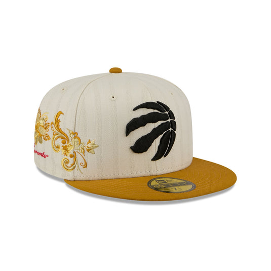 Toronto Raptors Chrome Herringbone 59FIFTY Fitted Hat - New Era Cap