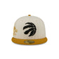 Toronto Raptors Chrome Herringbone 59FIFTY Fitted Hat