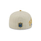 Los Angeles Rams Chrome Herringbone 59FIFTY Fitted Hat