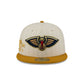 New Orleans Pelicans Chrome Herringbone 59FIFTY Fitted Hat