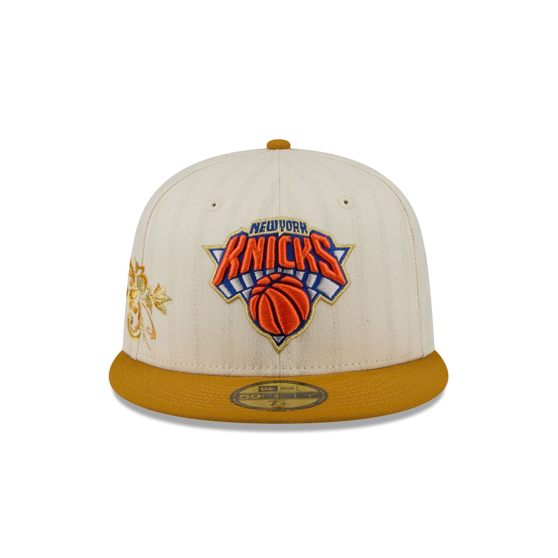 New York Knicks Chrome Herringbone 59FIFTY Fitted Hat – New Era Cap