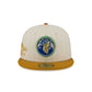 Minnesota Timberwolves Chrome Herringbone 59FIFTY Fitted Hat