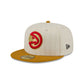 Atlanta Hawks Chrome Herringbone 59FIFTY Fitted Hat