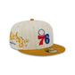 Philadelphia 76ers Chrome Herringbone 59FIFTY Fitted Hat