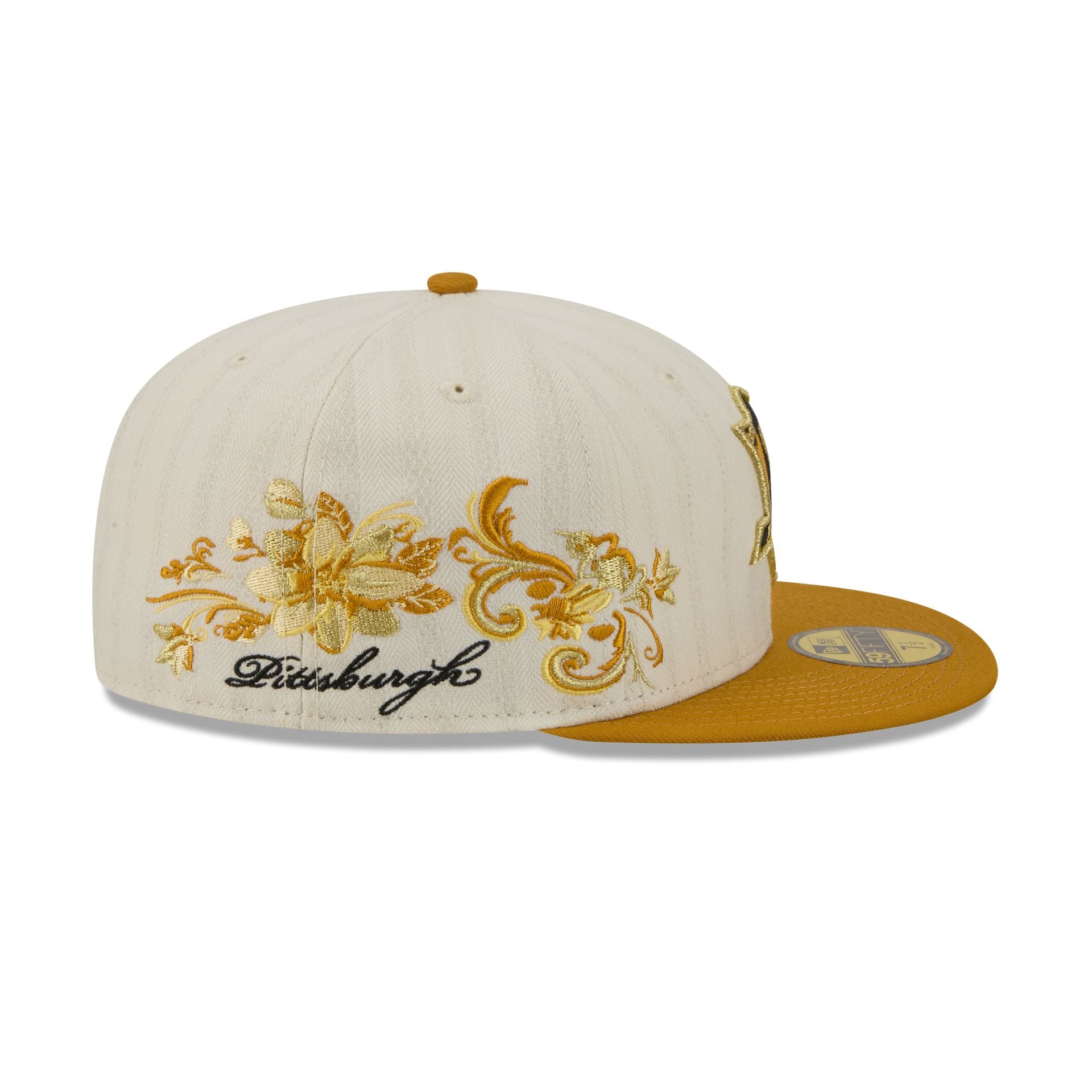Pittsburgh Penguins Chrome Herringbone 59FIFTY Fitted Hat