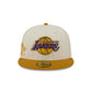 Los Angeles Lakers Chrome Herringbone 59FIFTY Fitted Hat