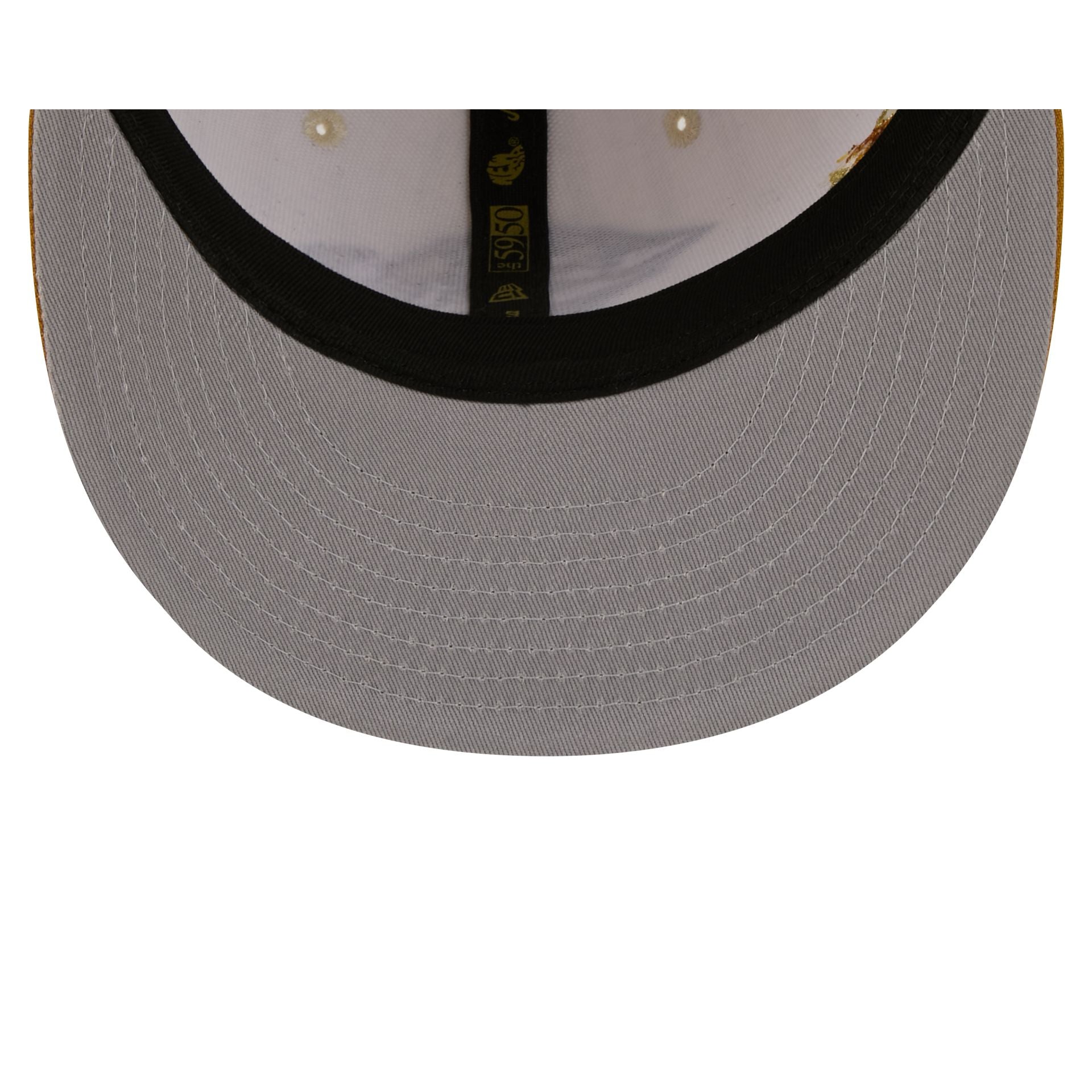 Utah Mammoth Chrome Herringbone 59FIFTY Fitted Hat