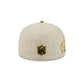 Pittsburgh Steelers Chrome Herringbone 59FIFTY Fitted Hat