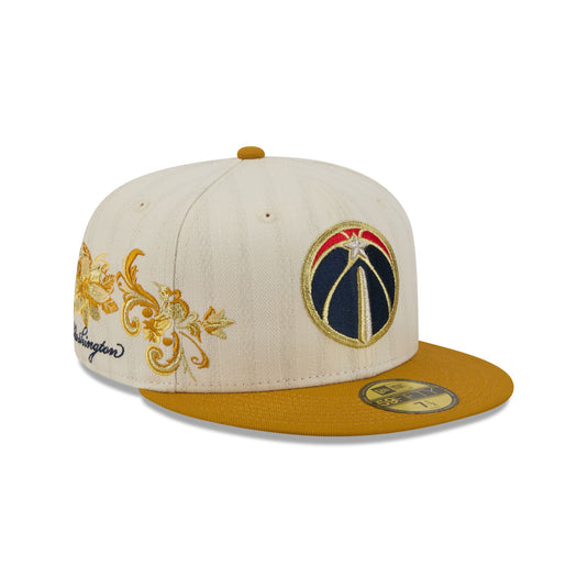 Washington Wizards Chrome Herringbone 59FIFTY Fitted Hat - New Era Cap
