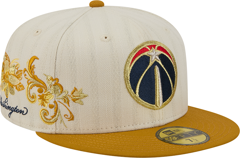Washington Wizards Chrome Herringbone 59FIFTY Fitted Hat