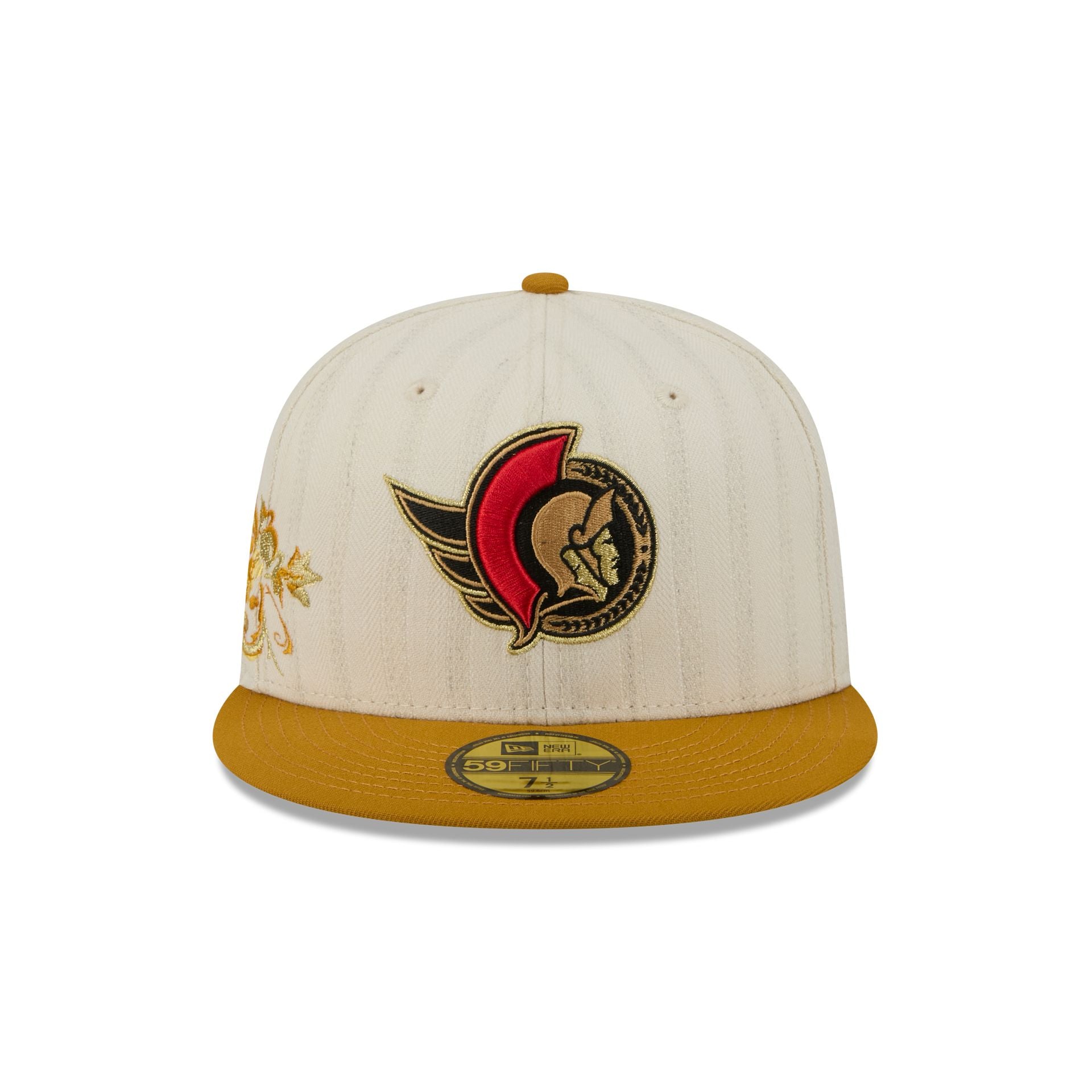Ottawa Senators Chrome Herringbone 59FIFTY Fitted Hat