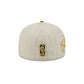 Utah Jazz Chrome Herringbone 59FIFTY Fitted Hat