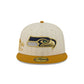 Seattle Seahawks Chrome Herringbone 59FIFTY Fitted Hat