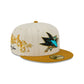 San Jose Sharks Chrome Herringbone 59FIFTY Fitted Hat