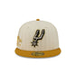 San Antonio Spurs Chrome Herringbone 59FIFTY Fitted Hat
