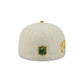 New York Jets Chrome Herringbone 59FIFTY Fitted Hat