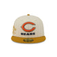 Chicago Bears Chrome Herringbone 59FIFTY Fitted Hat
