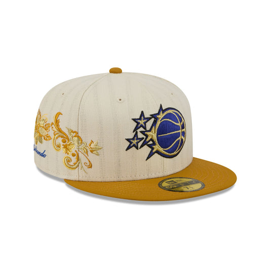 Orlando Magic Chrome Herringbone 59FIFTY Fitted Hat - New Era Cap