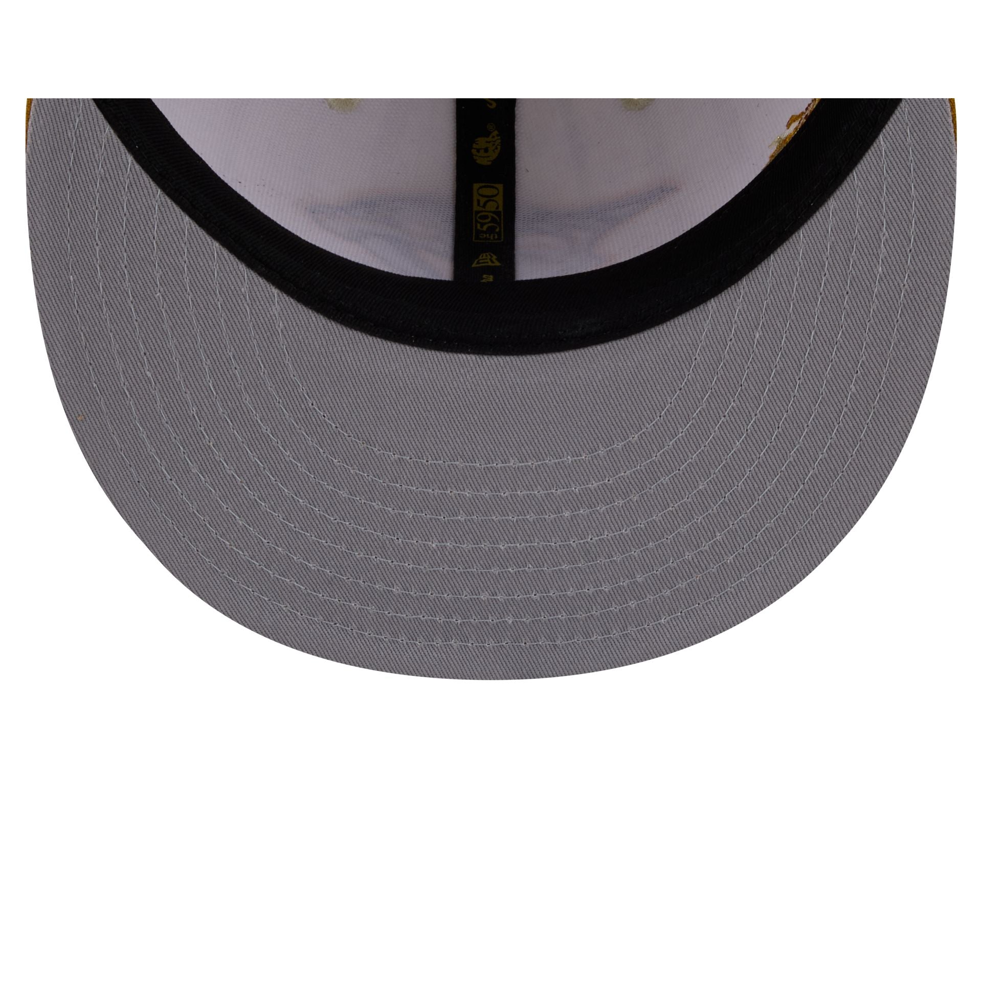 Nashville Predators Chrome Herringbone 59FIFTY Fitted Hat
