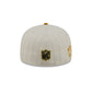 Atlanta Falcons Chrome Herringbone 59FIFTY Fitted Hat
