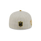 Baltimore Ravens Chrome Herringbone 59FIFTY Fitted Hat