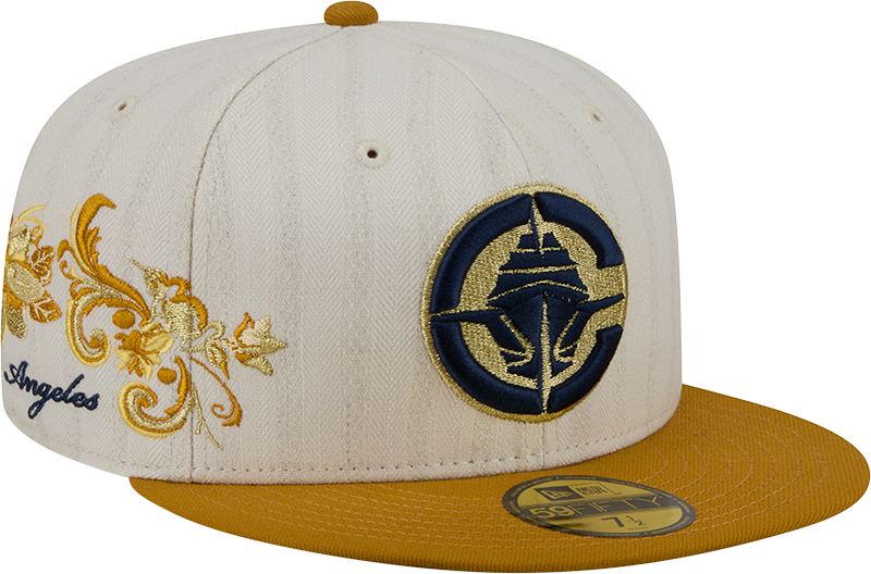 Los Angeles Clippers Chrome Herringbone 59FIFTY Fitted Hat