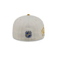 Edmonton Oilers Chrome Herringbone 59FIFTY Fitted Hat