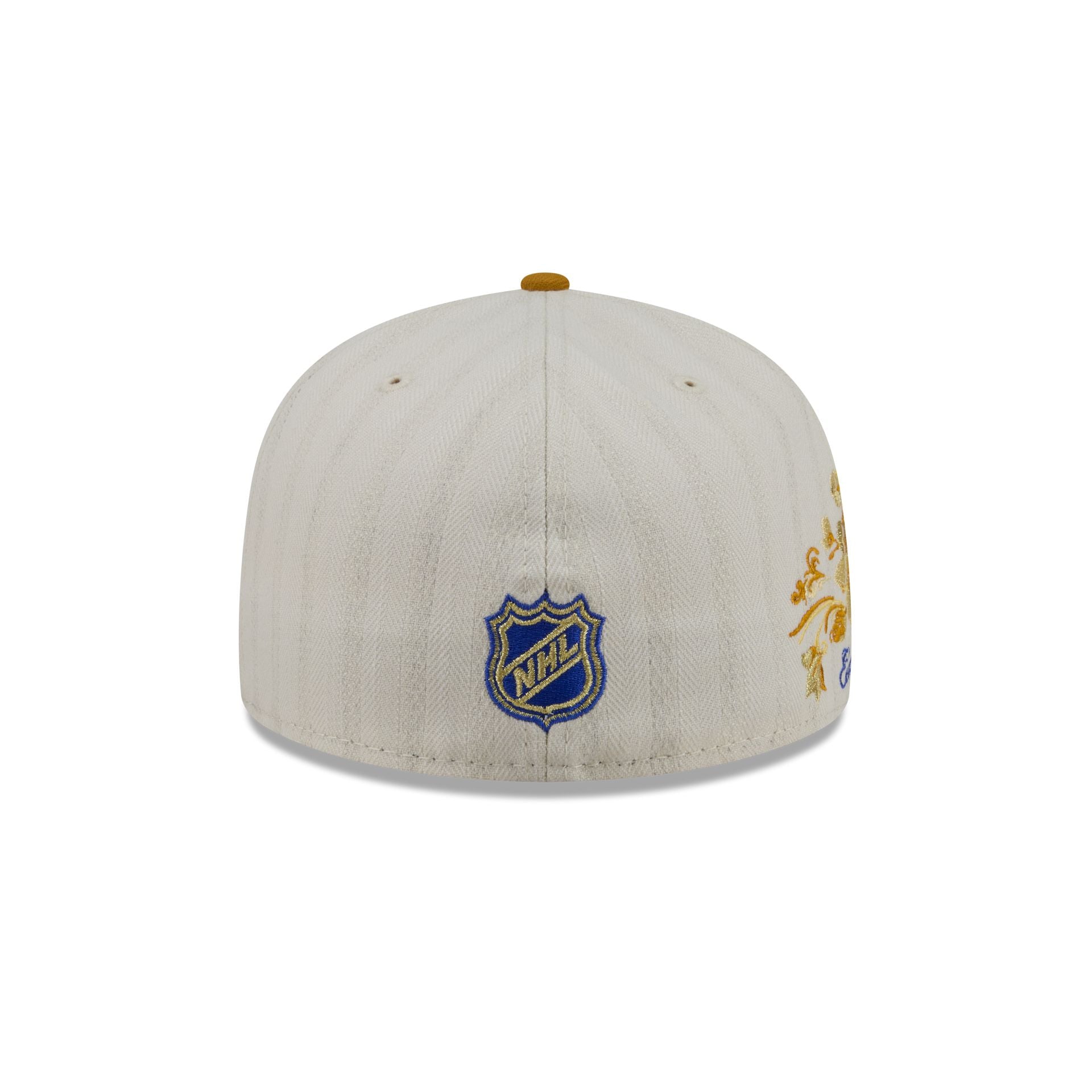 Edmonton Oilers Chrome Herringbone 59FIFTY Fitted Hat