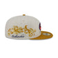 Columbus Blue Jackets Chrome Herringbone 59FIFTY Fitted Hat
