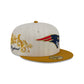 New England Patriots Chrome Herringbone 59FIFTY Fitted Hat