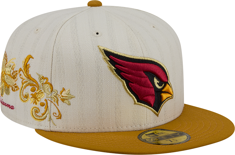 Arizona Cardinals Chrome Herringbone 59FIFTY Fitted Hat