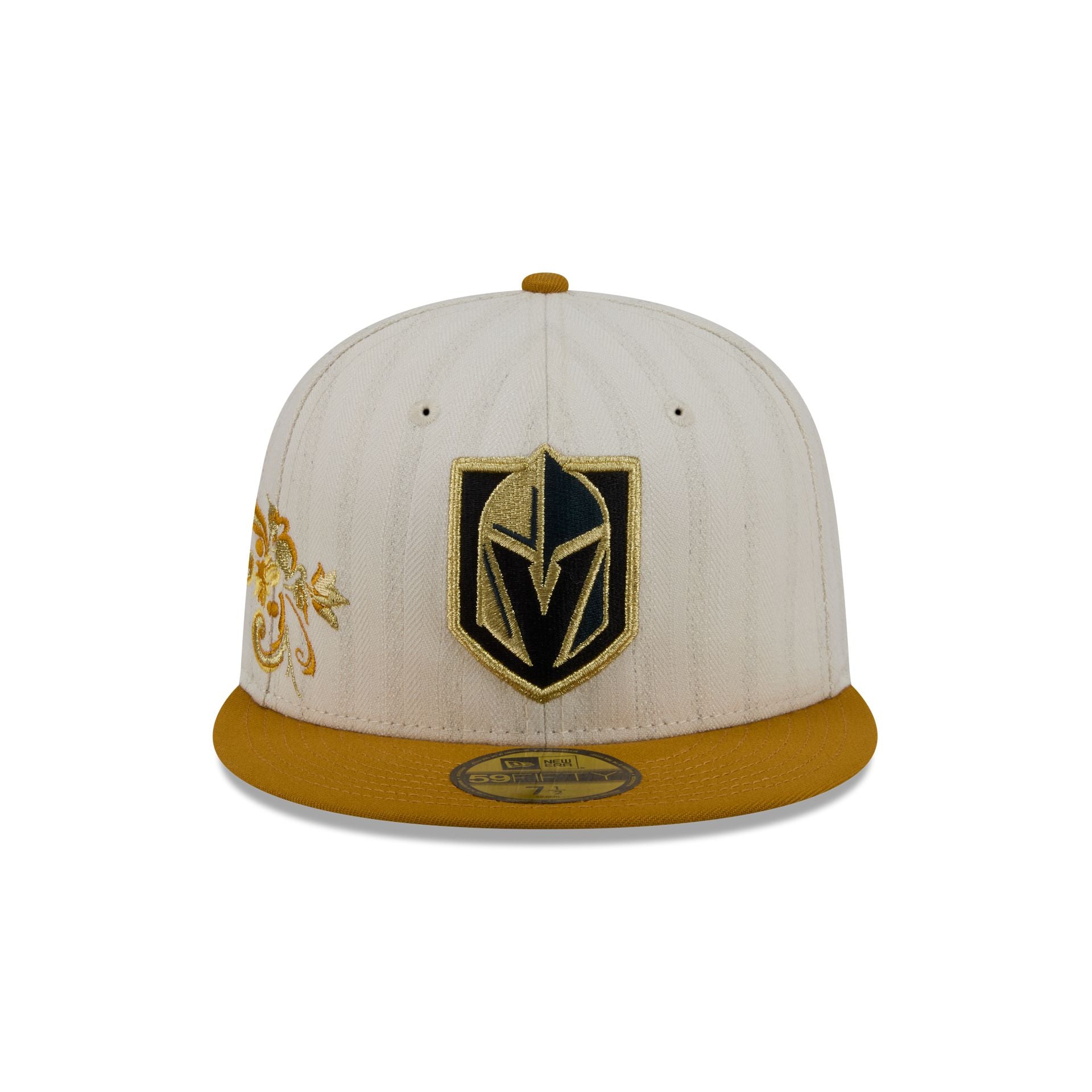 Vegas Golden Knights Chrome Herringbone 59FIFTY Fitted Hat