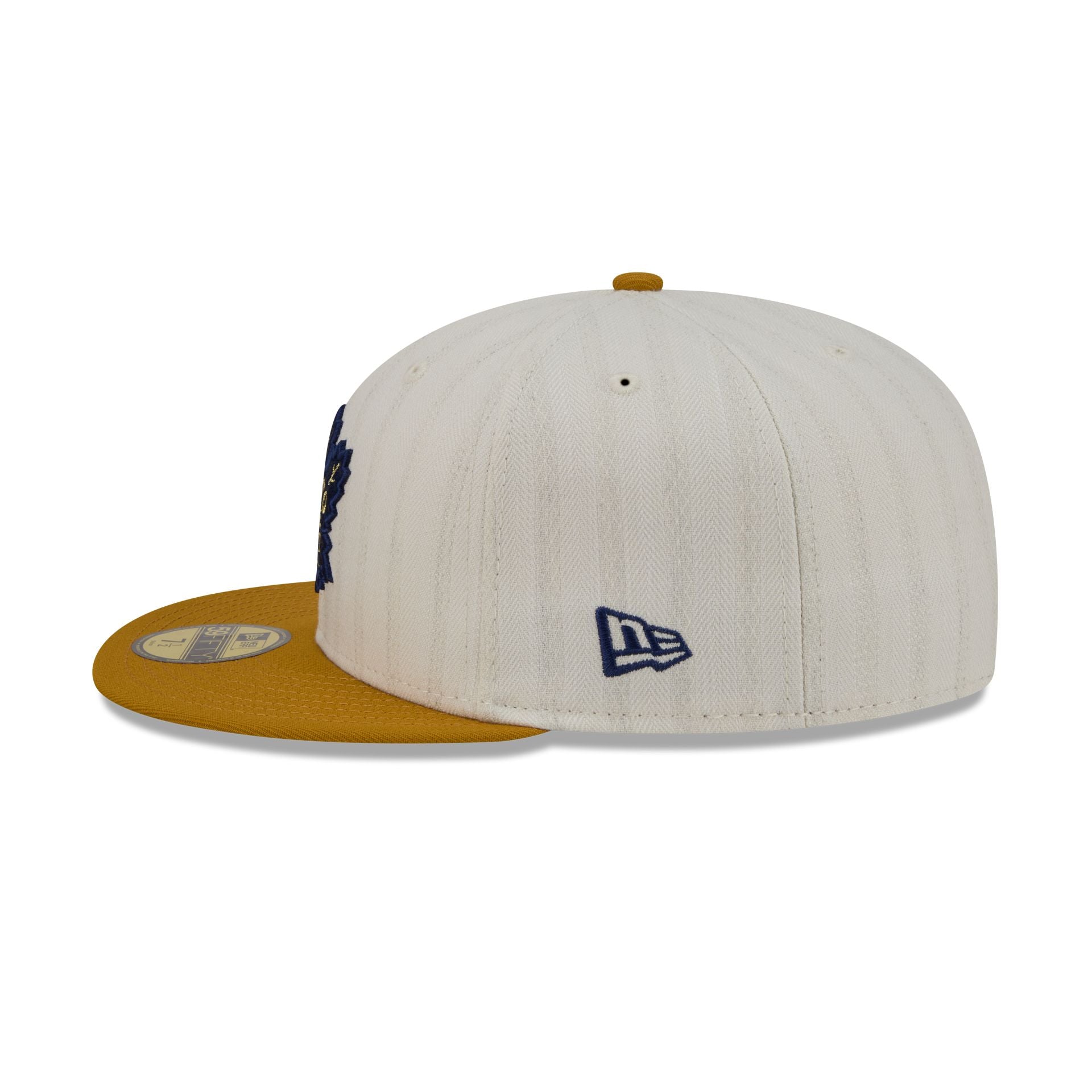 Toronto Maple Leafs Chrome Herringbone 59FIFTY Fitted Hat
