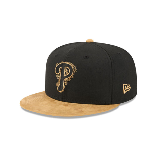 Philadelphia Phillies Black Wool 59FIFTY Fitted Hat - New Era Cap