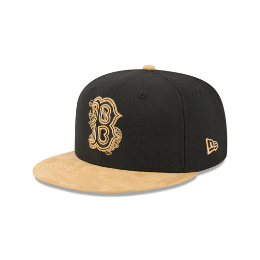 Boston Red Sox Black Wool 59FIFTY Fitted Hat - New Era Cap