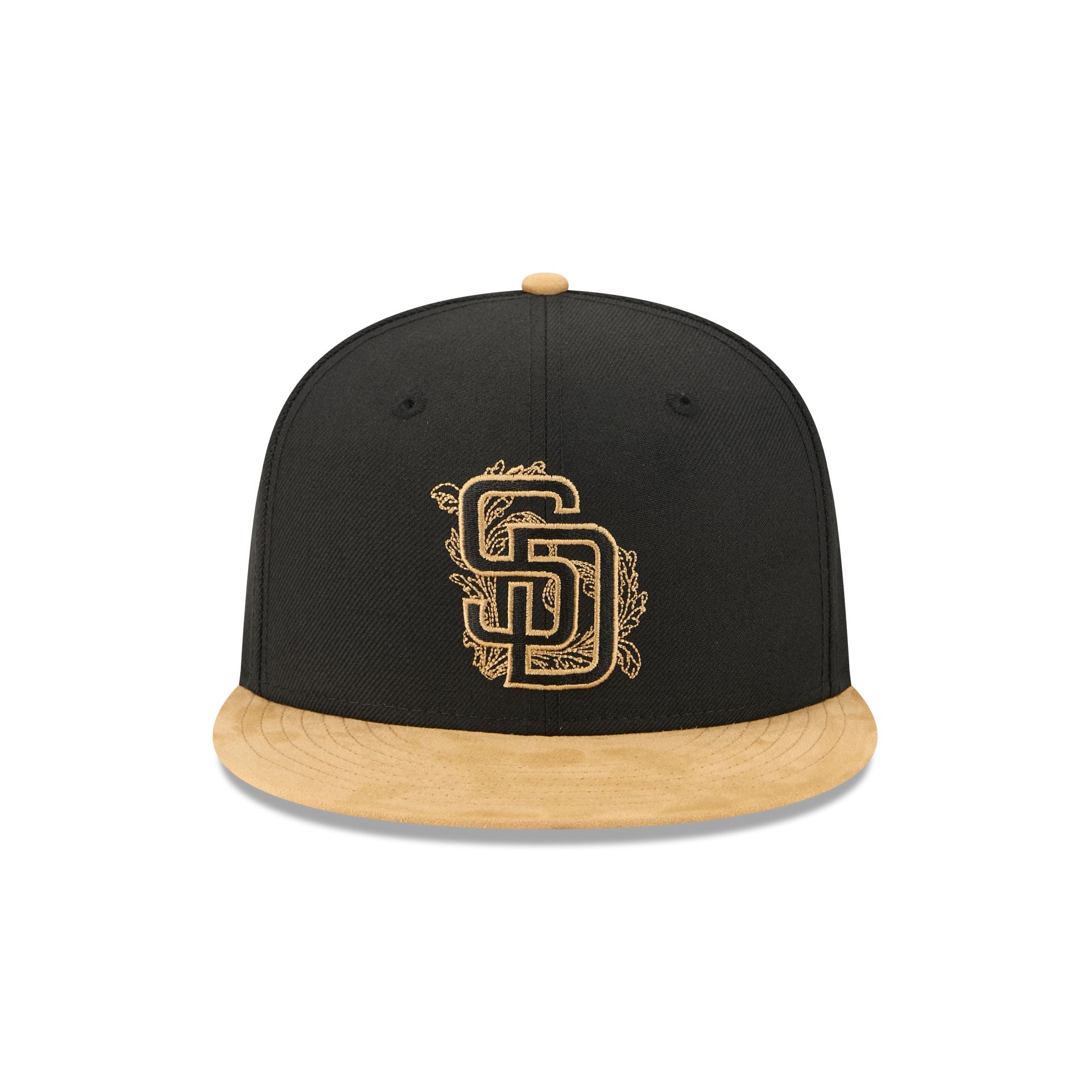 San Diego Padres Black Wool 59FIFTY Fitted Hat