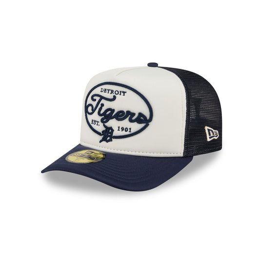 Detroit Tigers Chrome 59FIFTY Fitted Trucker Hat - New Era Cap