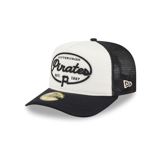 Pittsburgh Pirates Chrome 59FIFTY Fitted Trucker Hat - New Era Cap