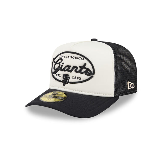 San Francisco Giants Chrome 59FIFTY Fitted Trucker Hat - New Era Cap