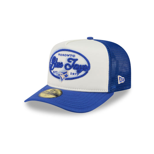 Toronto Blue Jays Chrome 59FIFTY Fitted Trucker Hat - New Era Cap