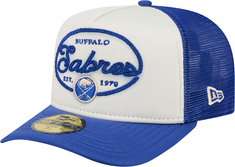 Buffalo Sabres Chrome 59FIFTY Fitted Trucker Hat
