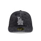 Los Angeles Dodgers Black Denim Low Profile 59FIFTY Fitted Hat