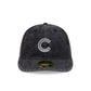 Chicago Cubs Black Denim Low Profile 59FIFTY Fitted Hat
