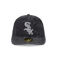 Chicago White Sox Black Denim Low Profile 59FIFTY Fitted Hat