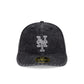 New York Mets Black Denim Low Profile 59FIFTY Fitted Hat