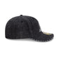 Los Angeles Lakers Black Denim Low Profile 59FIFTY Fitted Hat