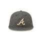Atlanta Braves Visor Stitch Retro Crown 59FIFTY Fitted Hat